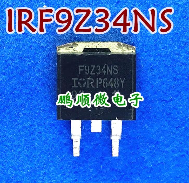 30pcs  ǰ F9Z34NS  ȿ Ʈ, P ä 19A 55V TO-263 IRF9Z34
